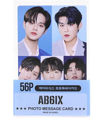 Amazon.com : ZEESOON K-POP IDOL Group New Photo Message Card 56pcs
