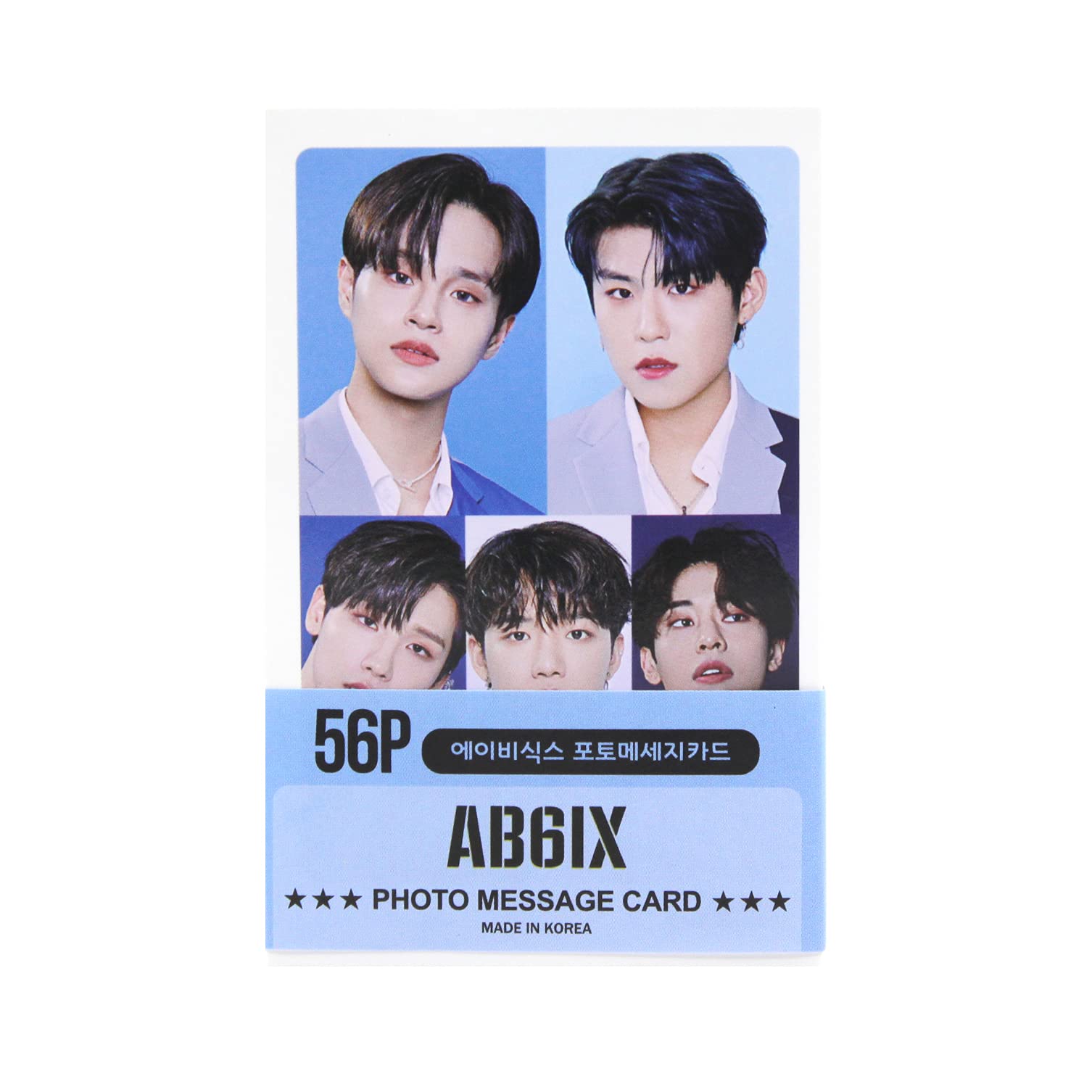 K-POP IDOL Group New Kpop Photo Message Card 56pcs set (Postcard / 56sheets) or Transparent Card 25pcs set (AB6IX)