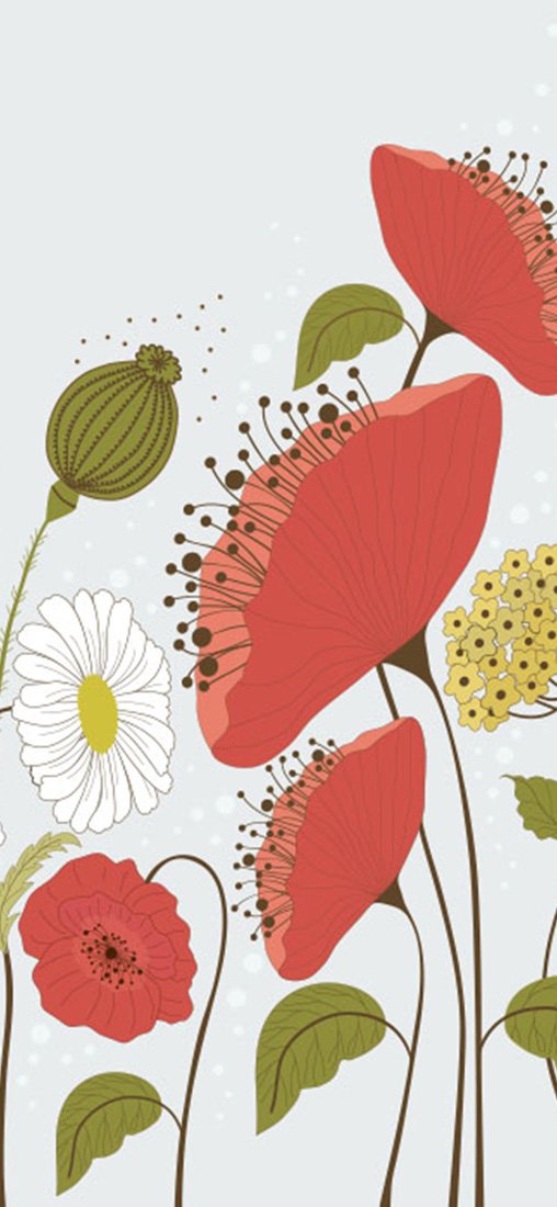 PeelitStickit Kids Pattern Wallpaper, Wall Mural ID-010, vinyl