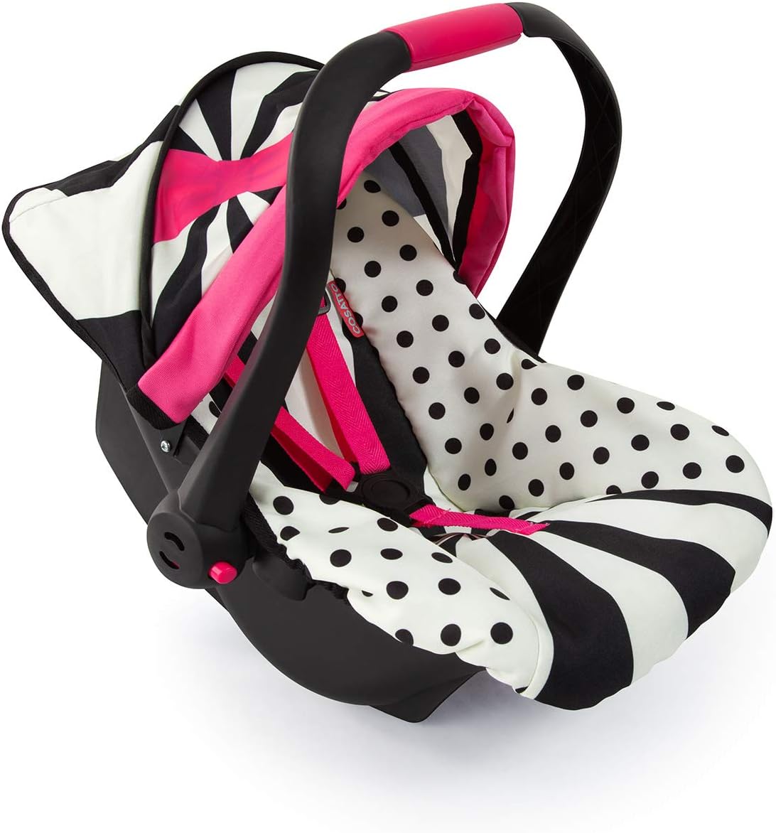 Dolls car seat, carry seat, baby doll accessories, toy, suitable for the NEO Vario dolls pram, Comet, 45x34x38 cm - Image 3