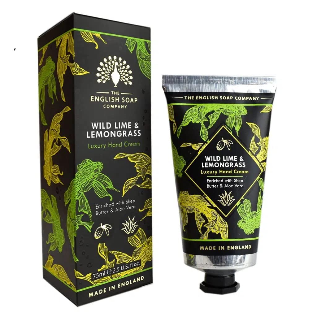 The English Soap Company Radiant Collection Hand Cream Wild Lime & Lemongrass 75ml