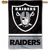 Las Vegas Raiders Two Sided House Flag