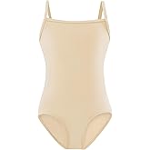 Domusgo Ballet Camisole Leotard for Girls 9-10 Years Old Nude Dance Top Sleeveless Undershirt Undergarment
