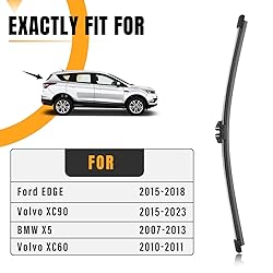 AUTOBOO 15 Inch Rear Windshield Wiper Blade