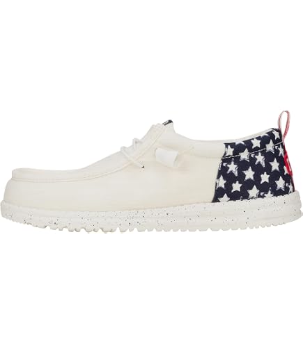 Hey Dude‎ Wally Holiday Cheers White Multi Men\'s Loafers Size 10 NEW Amazon.com: Hey Dude Wally Holiday Cheers - Loafers for Men  main image 2