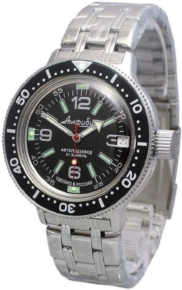 Vostok Amphibian #420640 Russian Military Automatic Divers Watch