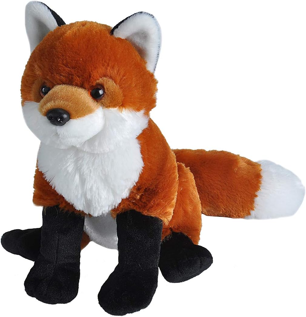 Wild Republic Red Fox Plush, Stuffed Animal, Plush Toy