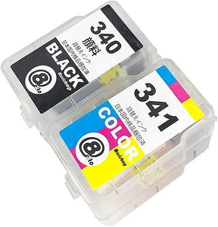 Amazon Co Jp 340 顔料bk 341 Cl 4色セット キャノン用 純互換詰め替えインク 対応機種 Pixus Ts5130 Mg4230 Mg4130 Mg3630 Mg3530 Mg3230 Mg3130 Mg2130 Mx523 Mx513 340 341 商品1年保証 Morishop製 家電 カメラ