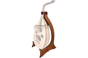 Walnut Stand for Ouds Elegant Portable & Foldable (Fits all Turkish and Arabic Ouds)