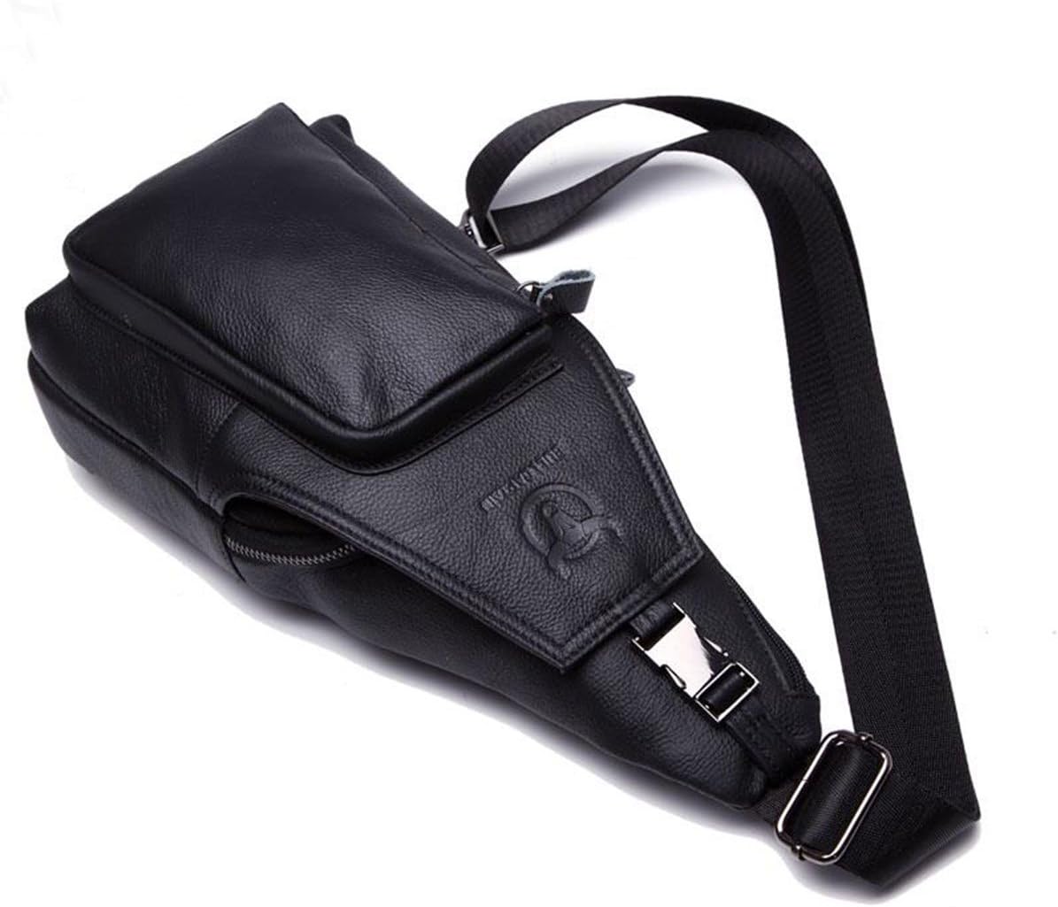 HARPIMER Men Genuine Leather Chest Bag - Image 4