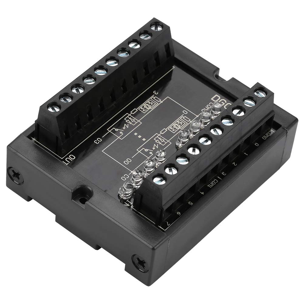 Keenso NPN to PNP Level Converter, 8-Channel Conversion Level Converter Wide Voltage 10-28Vnpn to pnp level converter