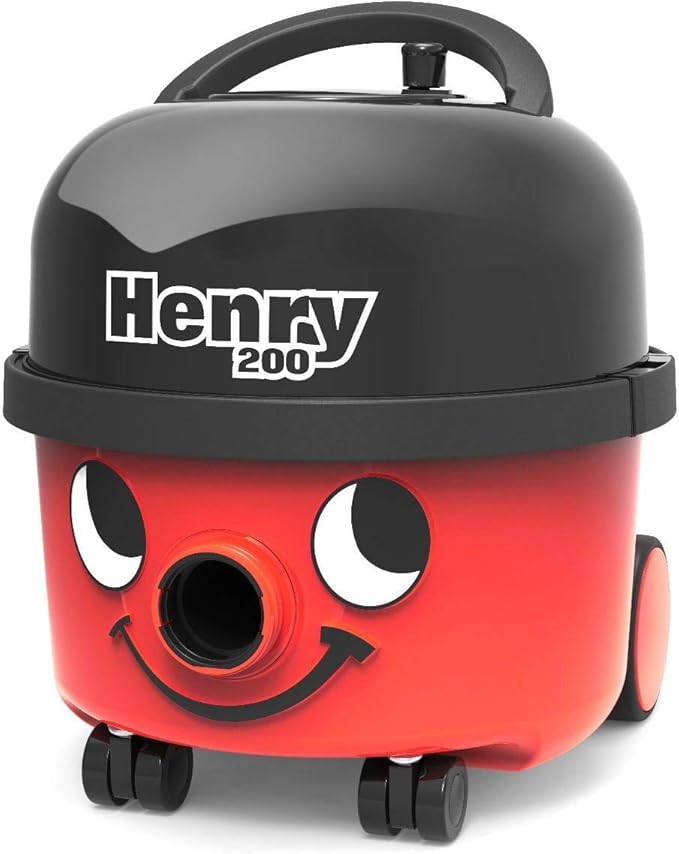 Numatic Henry Commercial Vacuum Cleaner Red Kitchen