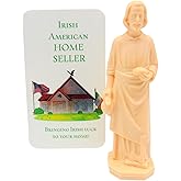 Westmon Works Saint Joseph Statue for Selling Homes Irish Edition with Instruction Card and House Prayer