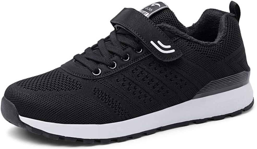 JOYBI Women Winter Wedges Sneakers Hook Loop Trainers Comfortable Slip On Casual Running Walking Shoes