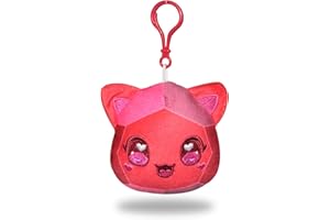 DUUGER MeeMeow Rudy Cat Plush Keychain Stuffed Animal Toy,Cute Decorative Plush Toy Accessory Fun Buddy for Kids Bag, Purse, Backpack, Handbag