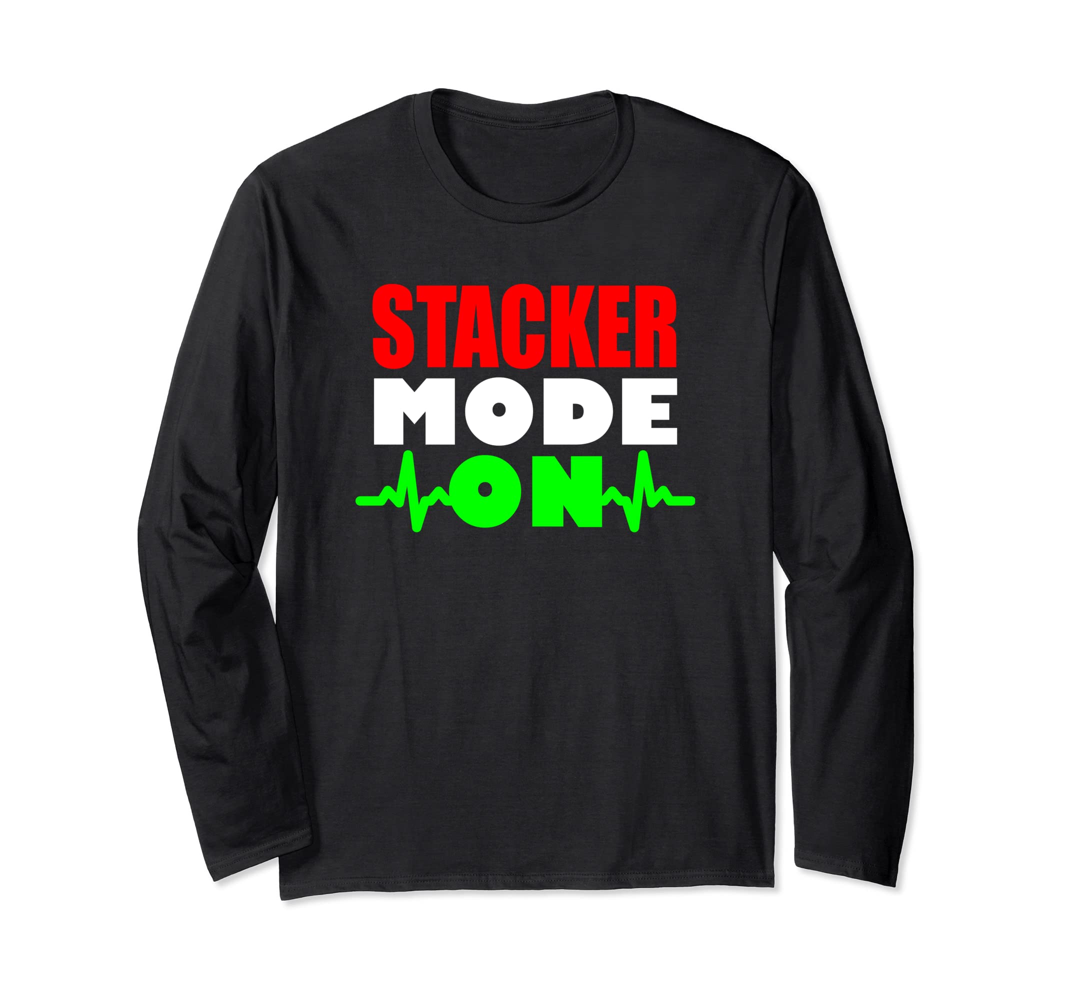 Speed Stacking Cup Stacker Mode On Long Sleeve T-Shirt
