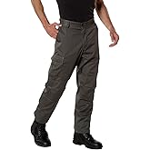 Rothco Tactical BDU Pants – Rugged Cargo Outdoor Hiking EDC Work Uniform, Charcoal Grey, M