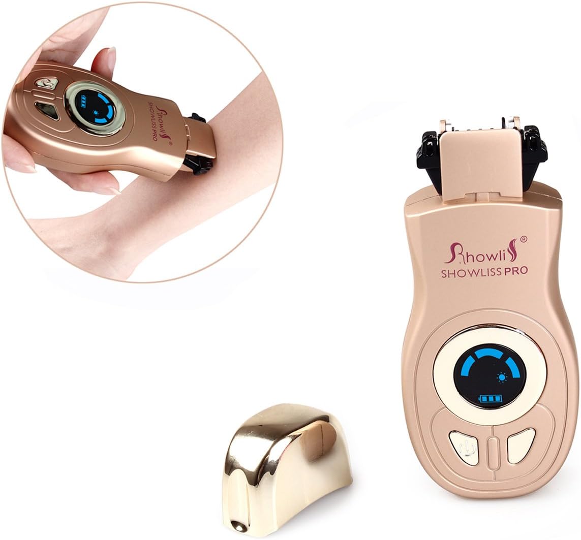 Hair Removal, Hair Removal System, Newest Design Hair Removal Machine with Dual Thermal Fuse Heating System - PD11 (Golden)