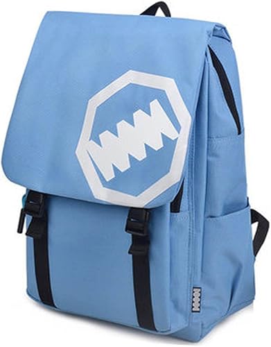 Amazon 木村原宿 シンプル ランドセル デザイン 男女兼用リュック通学 大容量 韓国 Mm リュック 大容量 通学 かわいい 高校生 キッズ おしゃれ レディース 大人 リュック スクエア Sky Blue リュックサック