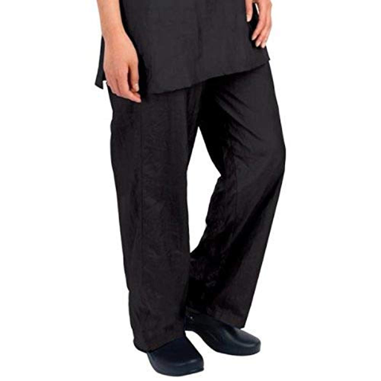 Top Performance Grooming Pants - Comfortable and Stylish Nylon Pants for Professional Pet Groomers - 2X, Black