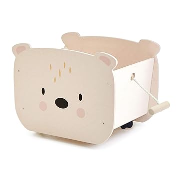 wooden cart for baby