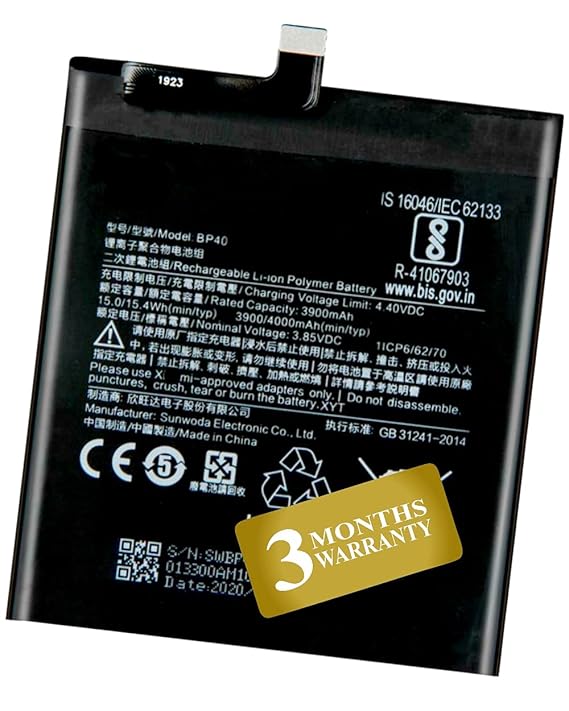 Original 4000mAh BP40 Battery for Xiaomi Redmi K20 Pro Amazon.in