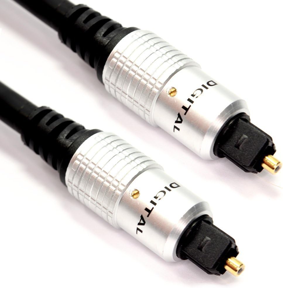 Consoletronic2m Long Digital Optical Tos link Toslink Cable for - BOSE SoundTouch 120 Home Cinema System