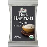 Organic Basmati Rice 10 LB Bag - Pure, Long, Premium Quality from India - by Jiva Organics