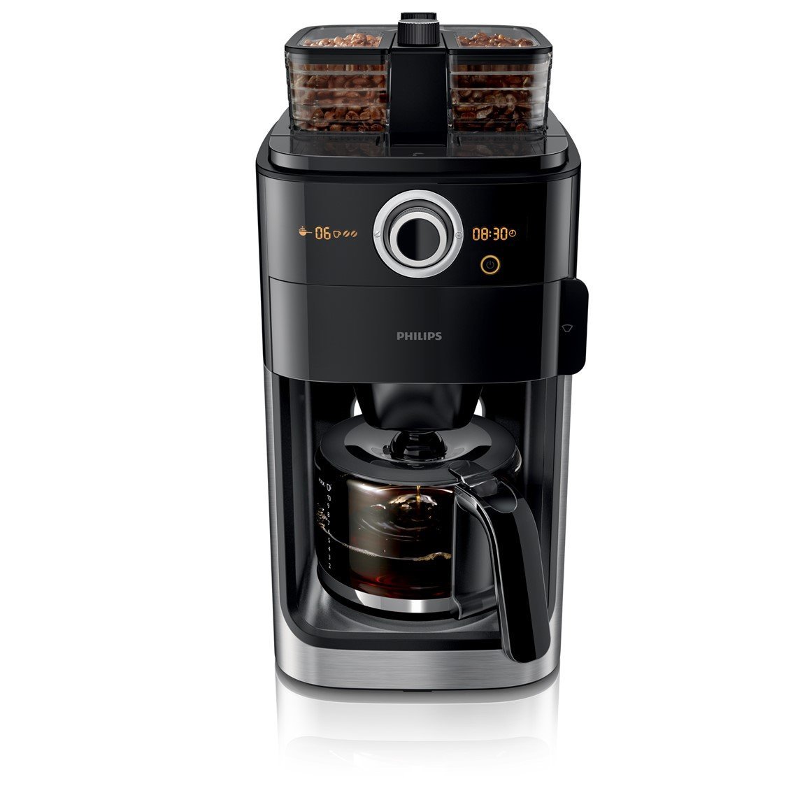 voir Philips HD7769/00 Machine à café Grind &amp; Brew sur Amazon