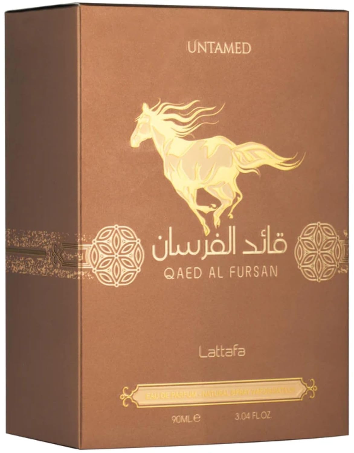 Lattafa Qaed Al Fursan Untamed - süß, warm und würzig, Amber, Aromatic, Eau de Parfum, langhaarend, Uni, 90 ml 3