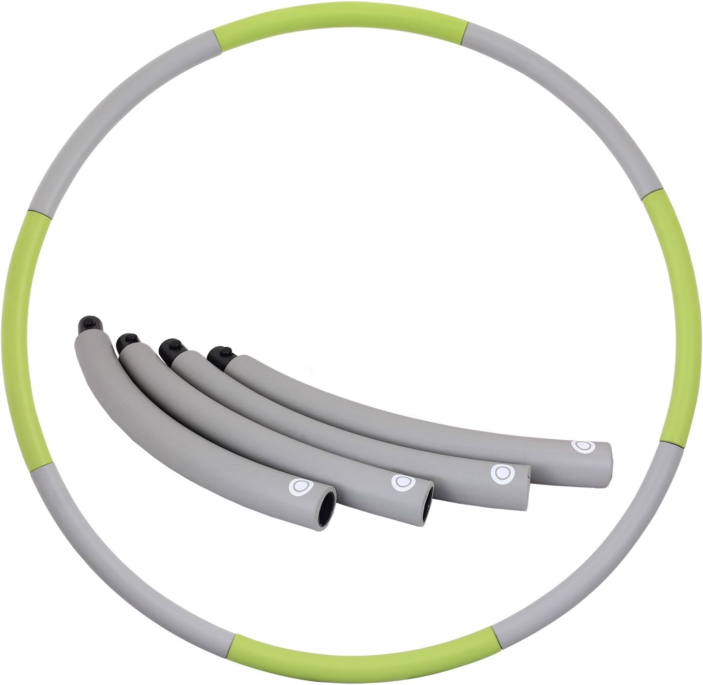 Mike Sport Weighted Hula Hoop 3lb for Adults for Exercise, Fitness, Fat Burning, and Lose Weight