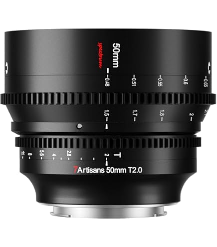 Amazon.com : 7artisans 35mm T2.0 Cine Lens for L-Mount Camera Lens 