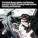 Mudder Pet Dog Seat Belt Leash Adjustable Cat Safety Leads Vehicle Car Seatbelt Harness with Elastic Nylon Bungee Buffer