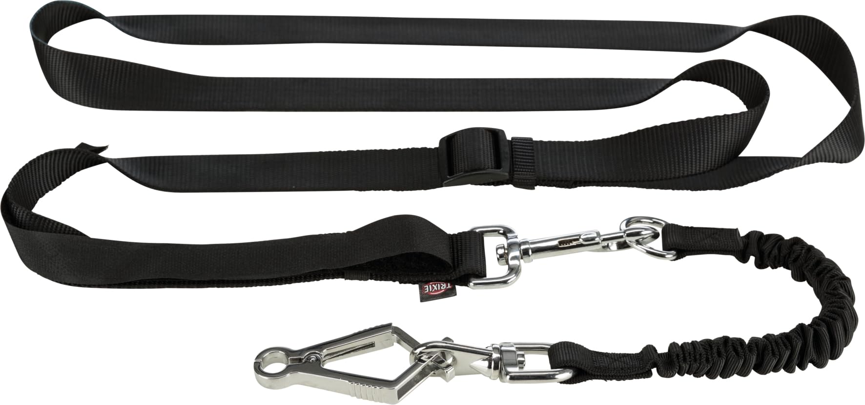 Trixie Bicycle and Jogging Lead, 25 mm, Black