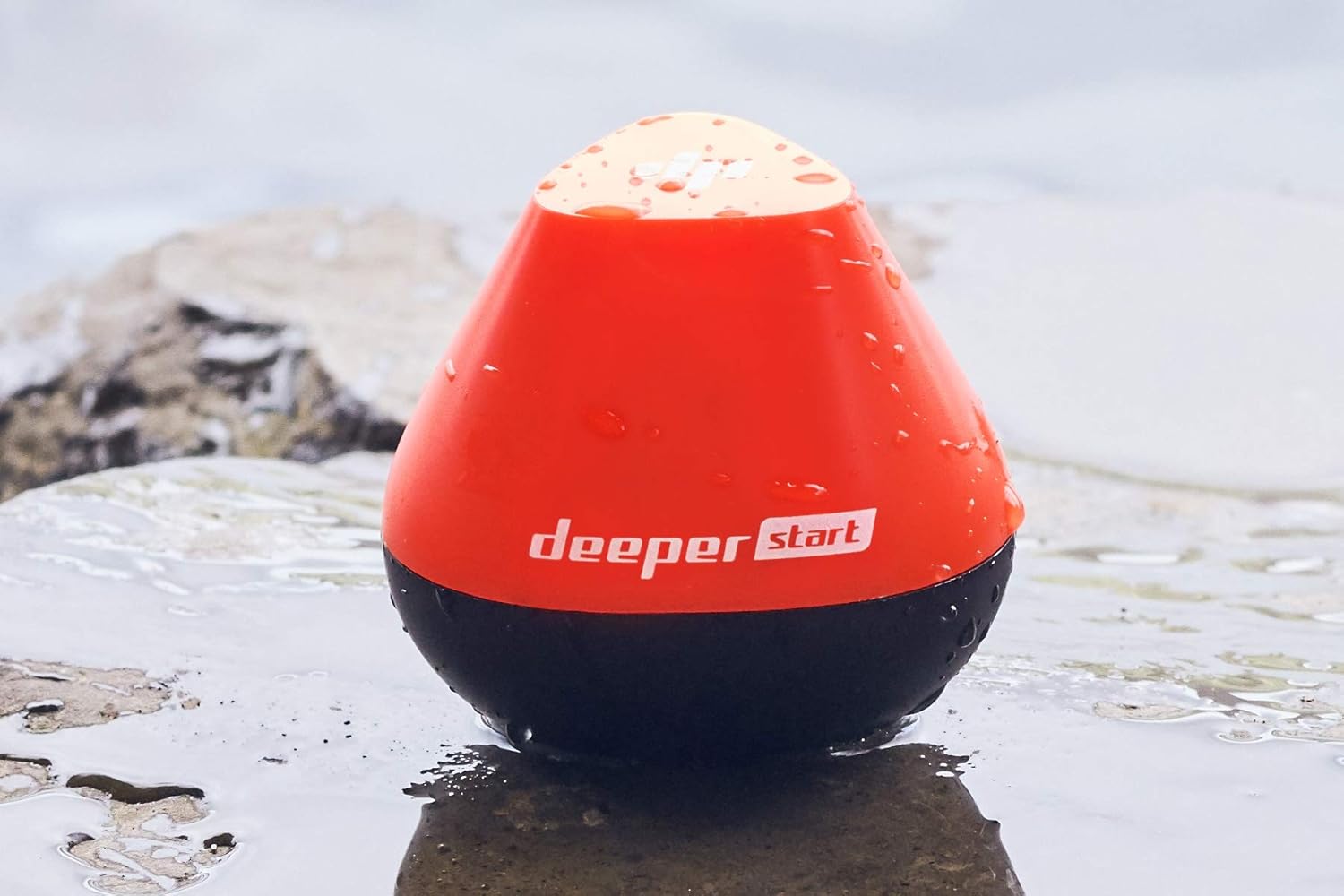 Deeper Start Smart Fish Finder - Castable Wi-Fi Fish Finder for Recreational Fishing from Dock, Shore or Bank, Black/Orange, 2.4" (DP2H10S10): Sports & Outdoors