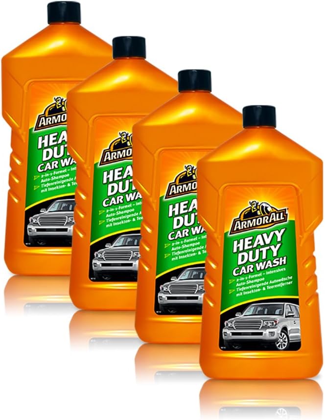 4X Armor All 26002L Heavy Duty CAR WASH AUTOWÄSCHE 1 Liter Amazon.de Auto