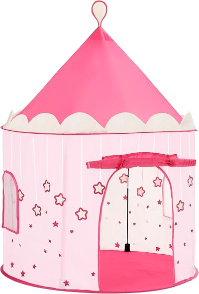 SONGMICS Princess Castle Play Tent Girls Kids Indoor Outdoor Teepee LPT01PK