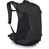Osprey Hikelite 26L Hiking Backpack, Black OS | daypack, travel daypack, camping pack, rain cover, wet weather carry, Black color, OS size