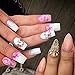 18pcs Gold Crown 3D Nail Art Decoration Crystal Gems Metal Bulldog Charms Jewelry Pendant Chain Mix Designs