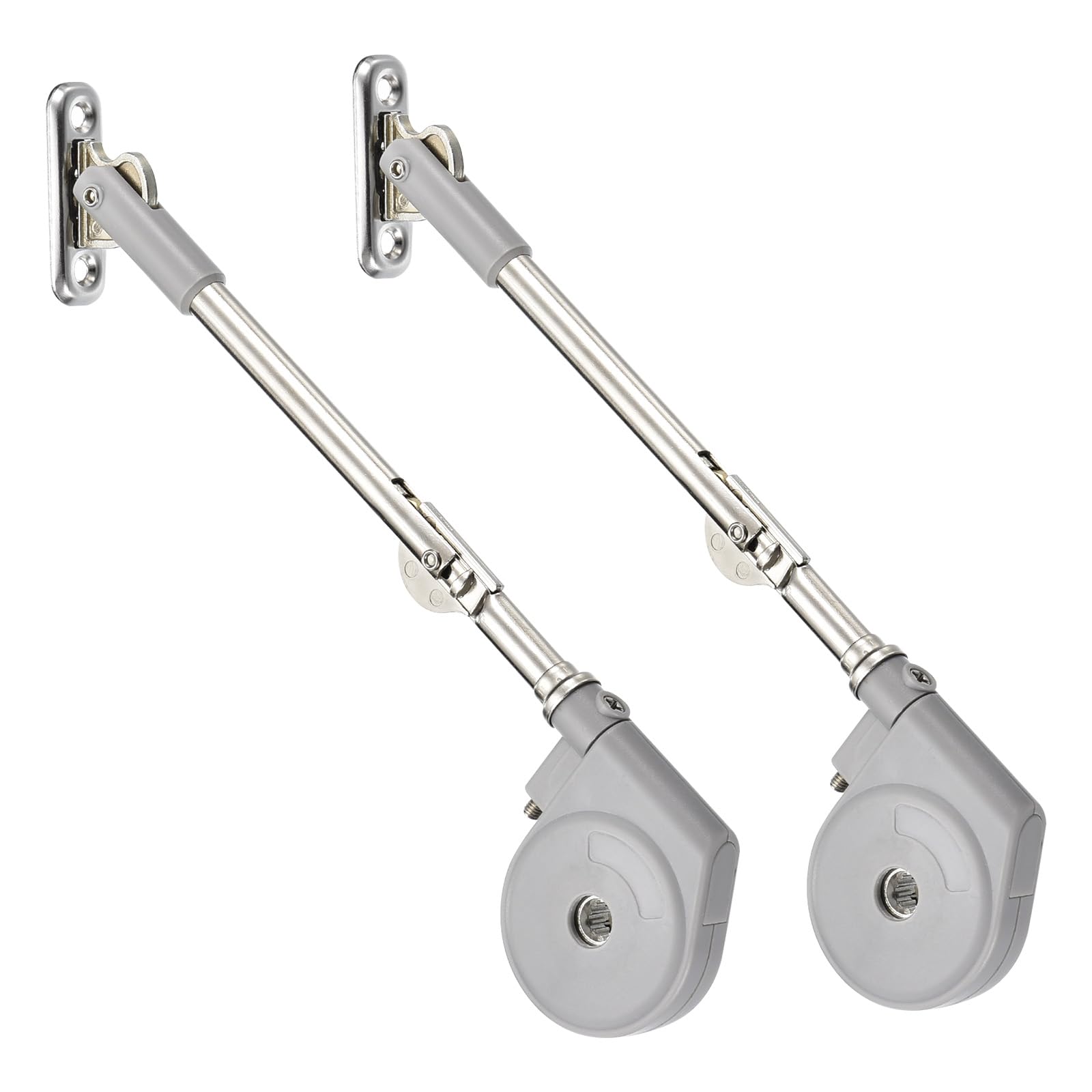 uxcell Lid Support Hinge 2 Pcs Slow Close Hinge Lid Stay 105 Degree Open Upward Opening for Box Window Cabinet Door Furniture Flap Door