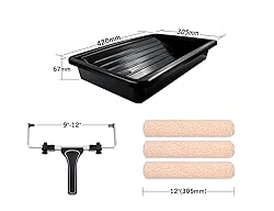 ROLLINGDOG 12 Inch Paint Roller Kit - Adjustable