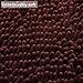 Vdomus Non-Slip Microfiber Shag Bathroom Mat, 20 x 32-Inches, Brown