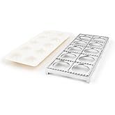 Fox Run Ravioli Maker, Large, Aluminum, Makes 10 Jumbo 2" Raviolis