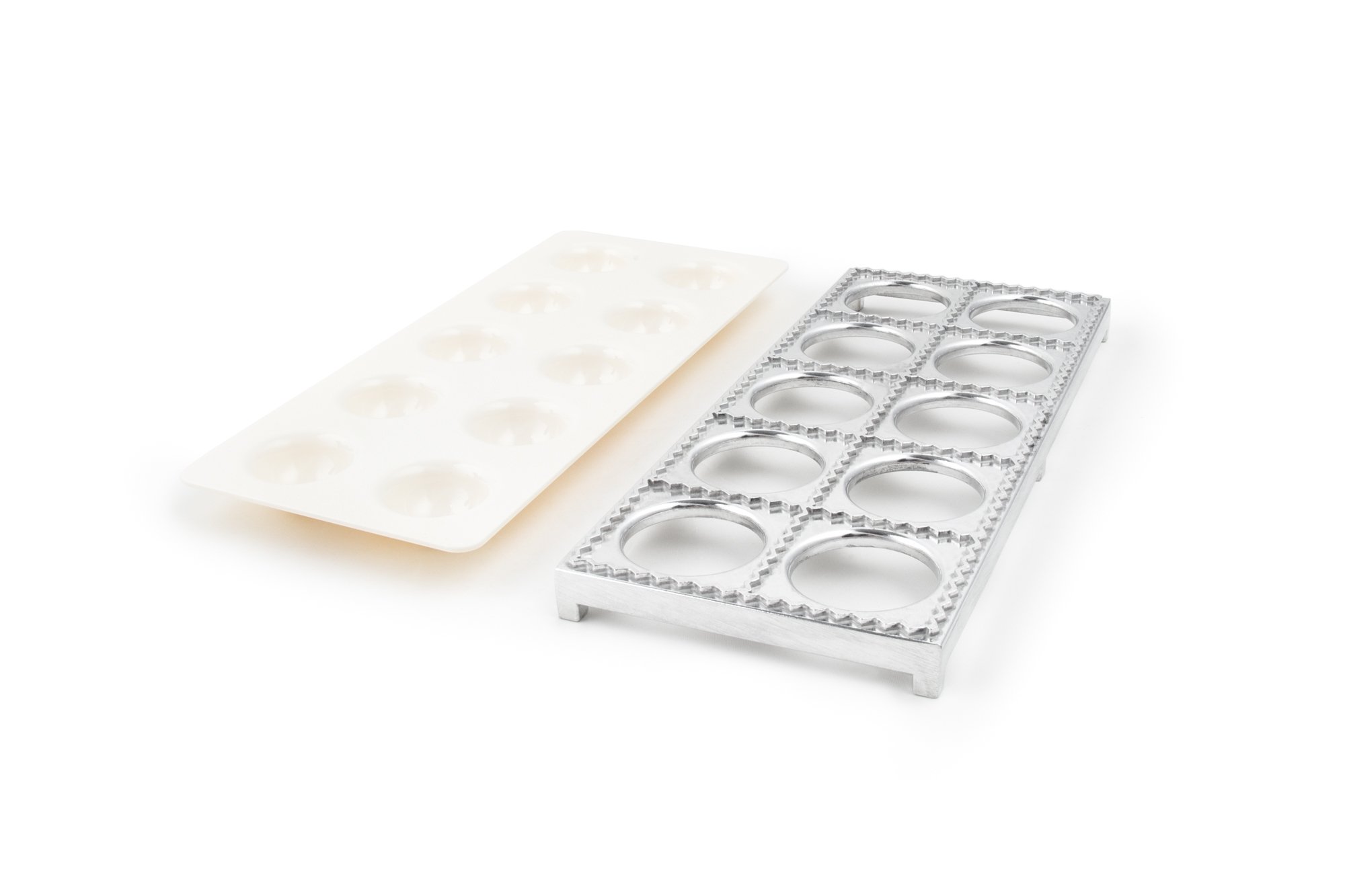 Photo 1 of Fox Run Ravioli Maker, Large, Aluminum, Makes 10 Jumbo 2" Raviolis
