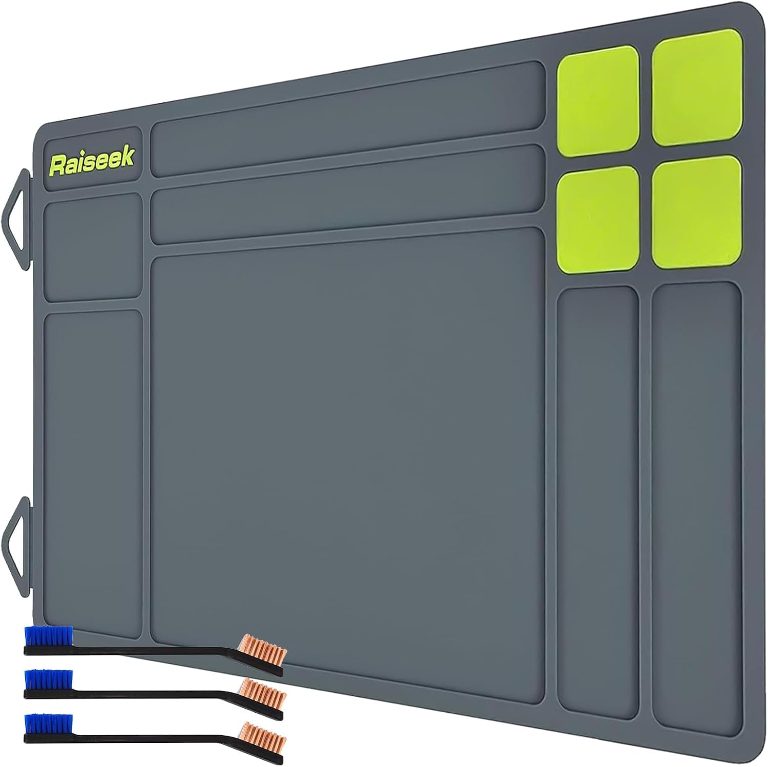 BOOSTEADY Pistol Cleaning Mat, Anti-slip Gun Maintenance Mat, Rubberized Repair Mat 15.9" x 9.8