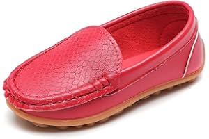 YWPENGCAI Toddler Slip-on Shoes Boys Loafers Candy Colors Girls Moccasins