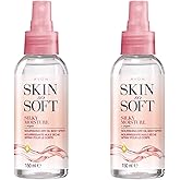 AVON SKIN SO SOFT Moisturizing Argan Body Oil for Hydrated, Glowing Skin Dry Oil Spray 150ML (2 -Pack)