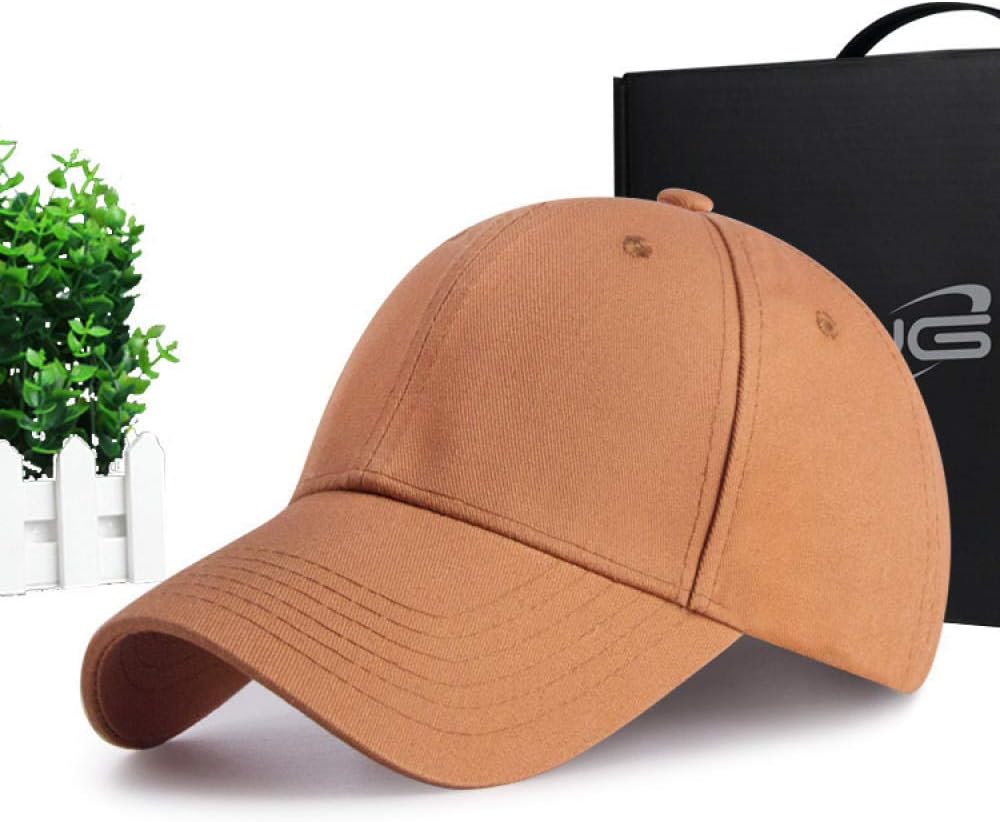 PPSTYLE Printemps et été Coton Dur Haut Casquettes de Baseball Adulte Blanc Chapeau de Soleil