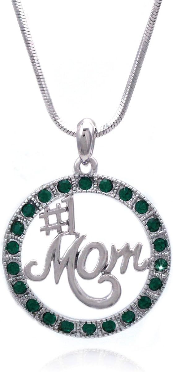 number one mom pendant