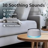 LazyNight White Noise Machine Brown Noise 30 Sounds 36 Volume 5 Timers view 2